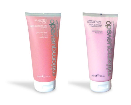 Tubs de producte exfoliant de Míriam Quevedo